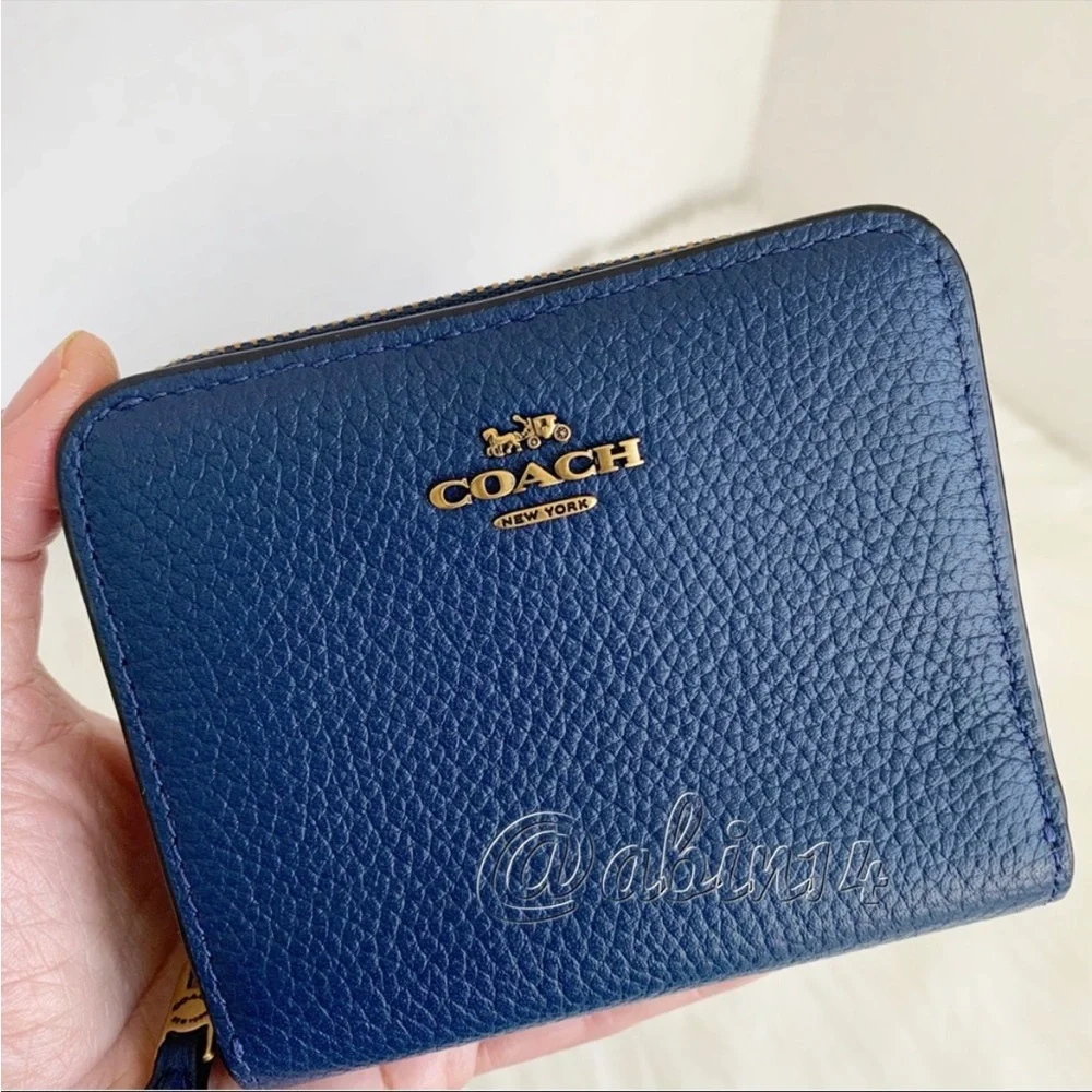 NWT Coach Leather Small Bifold Wallet - Picture 7 of 7